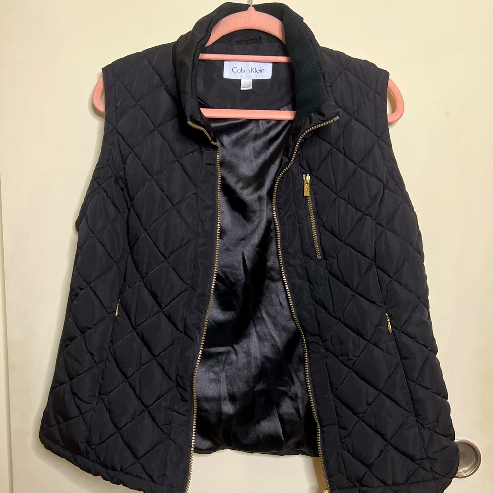 Silky Soft Puff Vest with Pockets